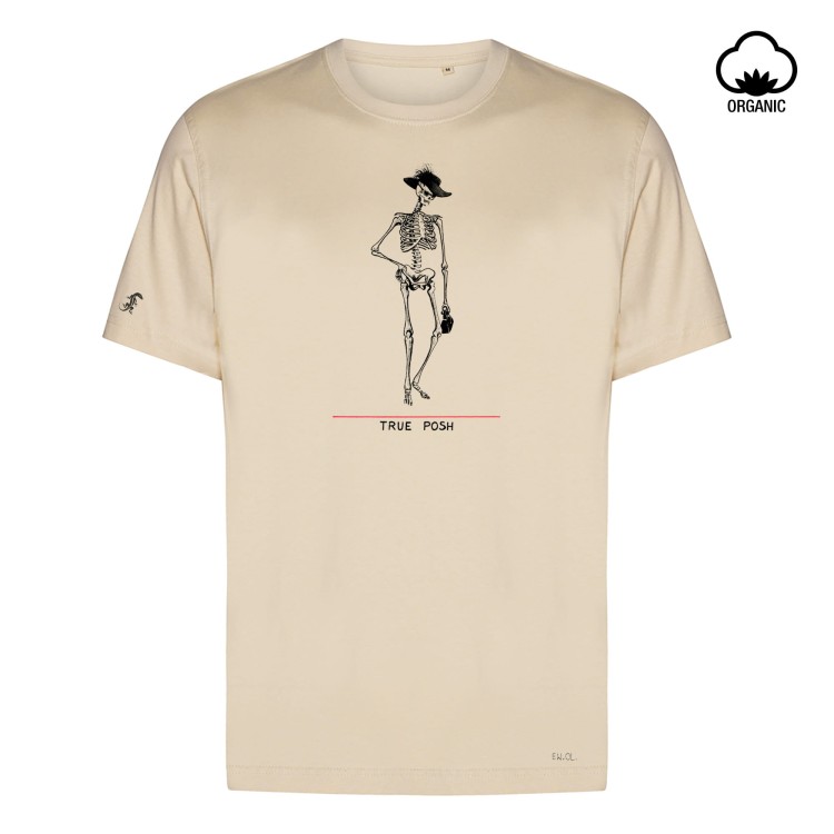 True-Posh-front-T-shirt-unisex-ecru-kościotrup-halloween.jpg