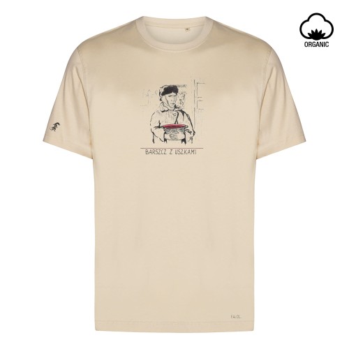 Barszcz-z-uszkami--T-shirt-męski-unisex-ecru-front.jpg