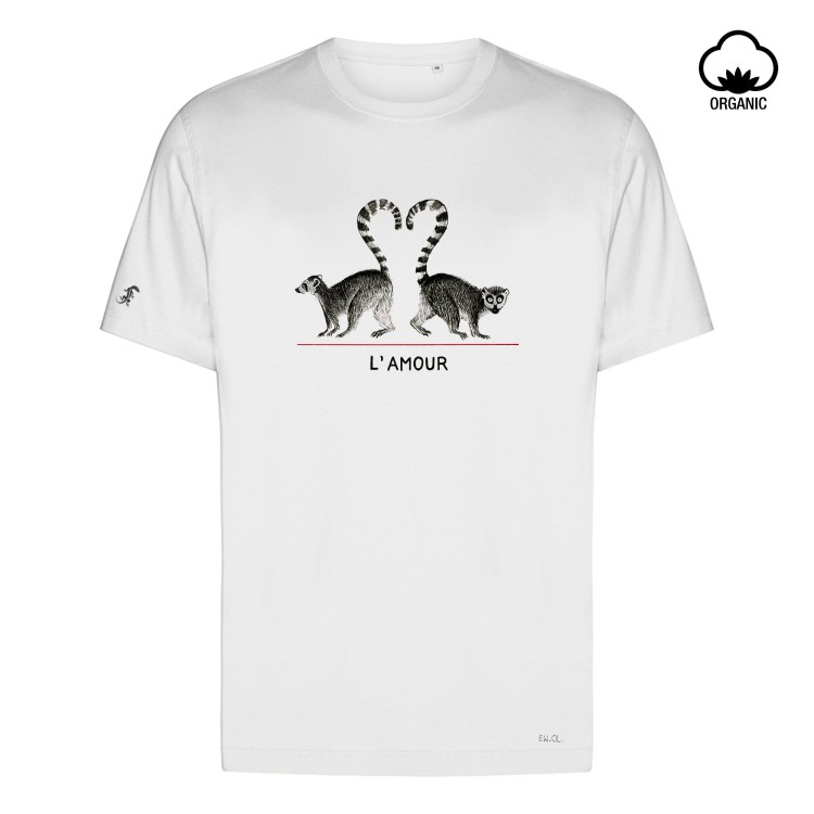 Lamour-T-shirt-męski-unisex-white-front.jpg